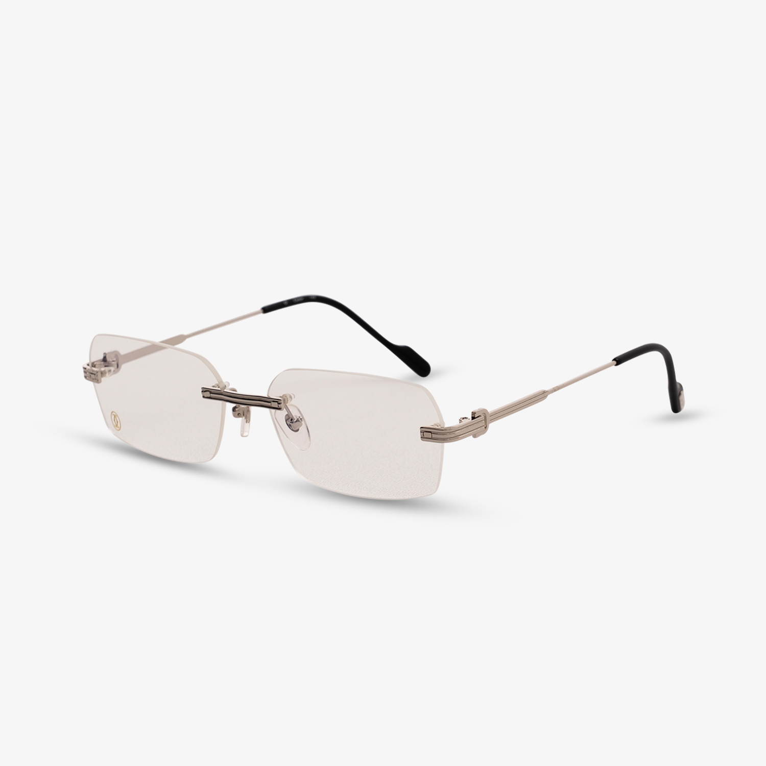 Cartier C frame Clear Lens Glasses