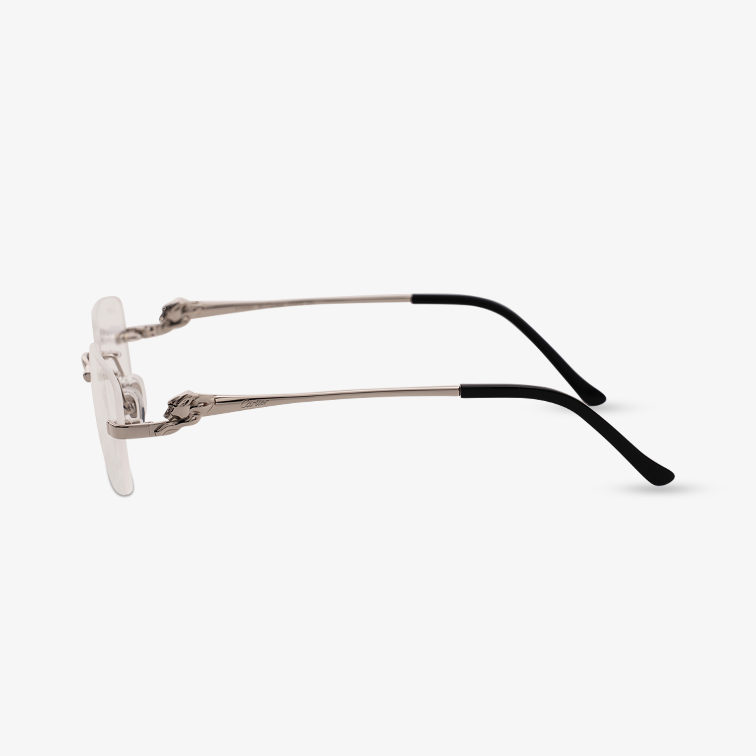 Cartier Panthere frame Clear Lens Glasses