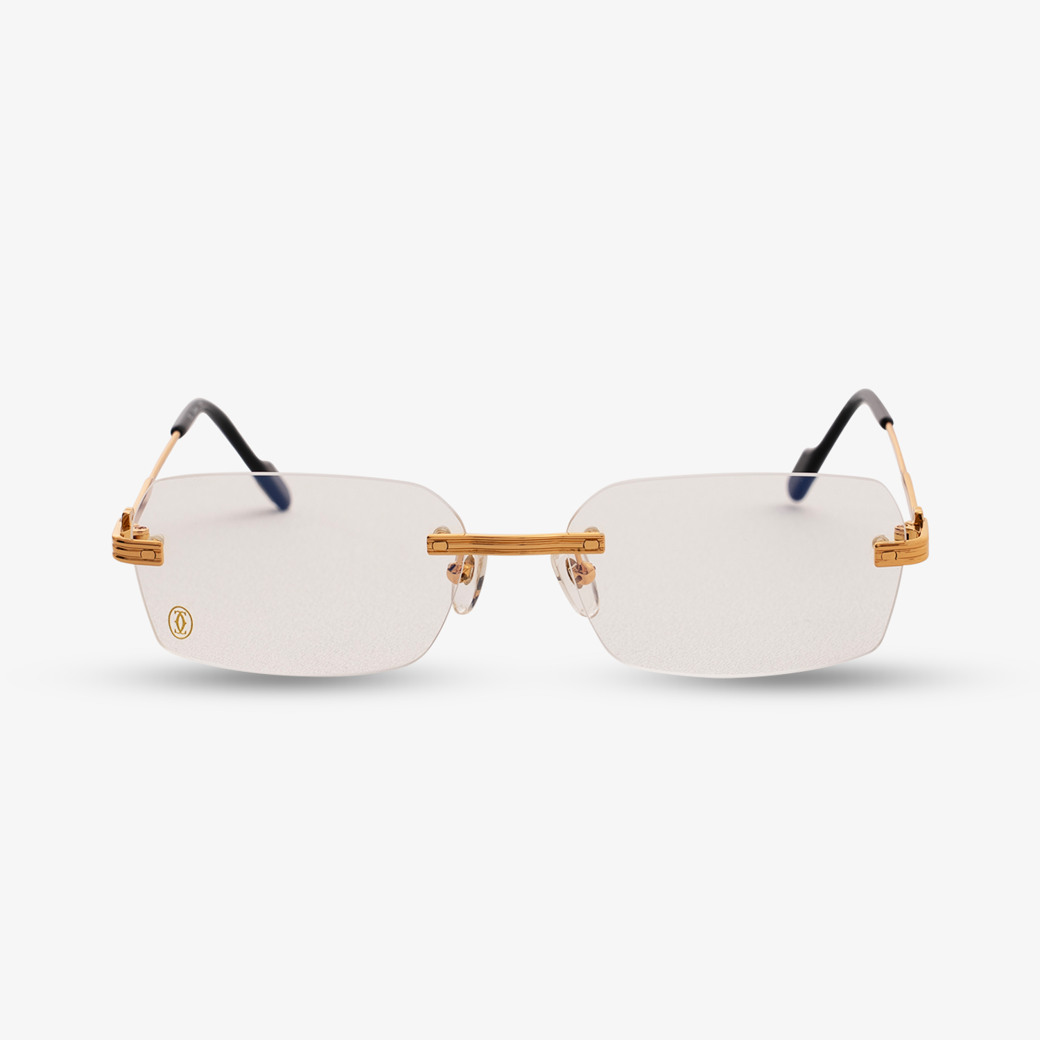 Cartier C frame Clear Lens Glasses
