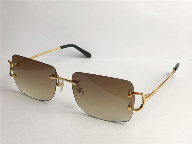 Cartier Rectangle Frame CT0104S Sunglasses