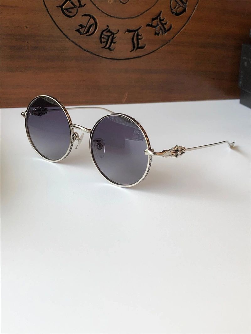 Chrome Hearts Round Sunglasses 